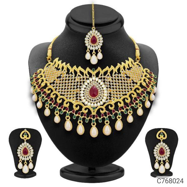 Sukkhi Jewels Dainty Alloy Jewellery Set
